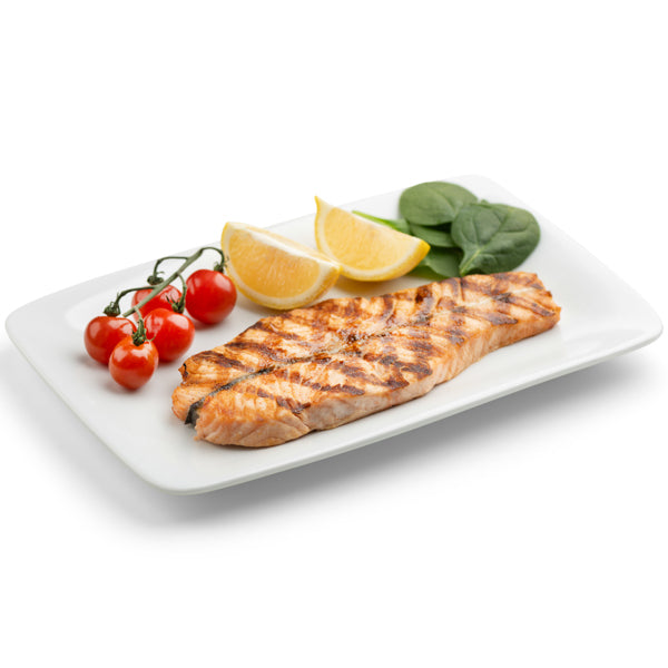 Salmon Fillet Organic Scottish (Grilled)